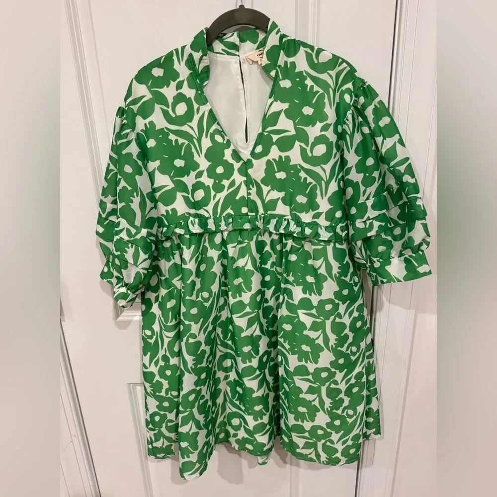 Entro floral babydoll dress